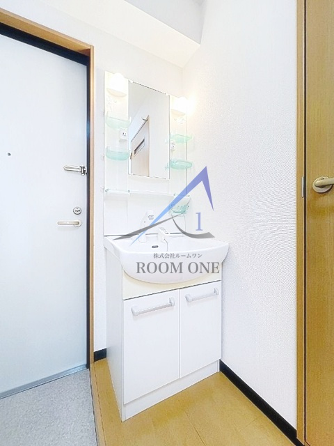 ジュネスHKの洗面所|洗面台です。