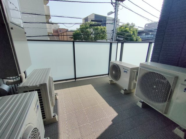 南葛西テラスのバルコニー