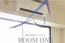 モノリス・ワンの設備|エアコン付きです。