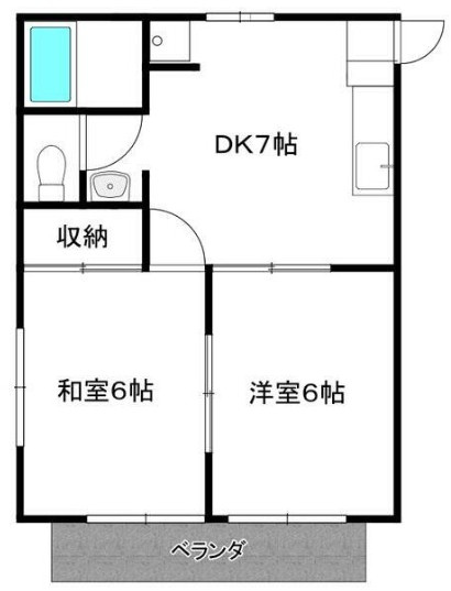 サンヒルズの間取り