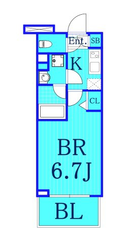 ガーラステーション横浜三ツ沢の間取り