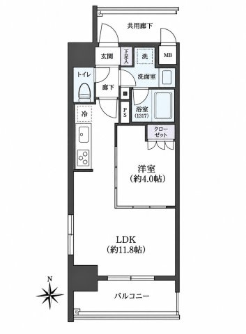 OKBアヴェニール菊井町の間取り