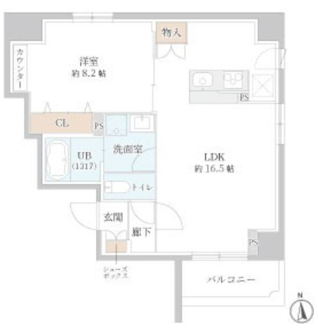 【間取り】 | Parkhouse南森町