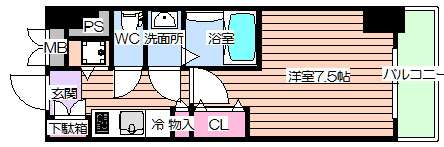 【間取り】 | エスリード大手前