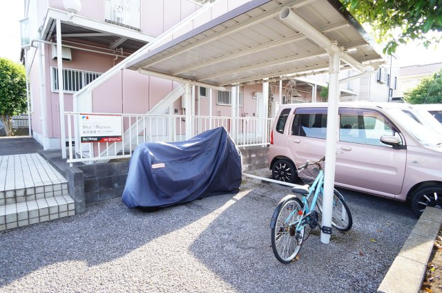 メゾンクレールのその他共用部分|駐輪場です