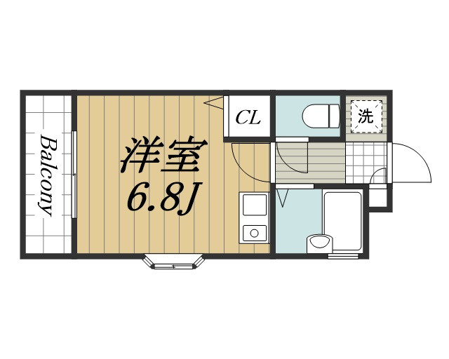 【間取り】 | コア　壱番館