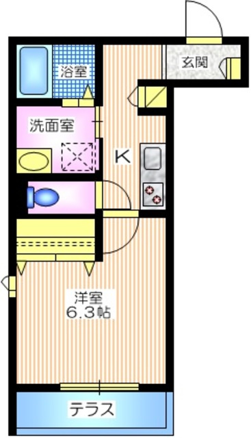 Ｂｌａｎｃ　Ｃｕｂｅの間取り