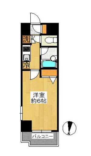 スカイコート森下の間取り