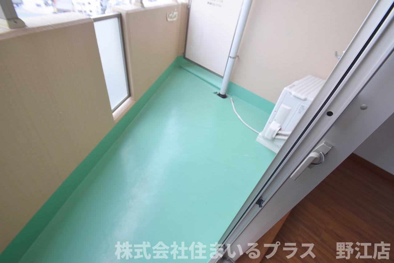 サンプラザ清水駅前のバルコニー
