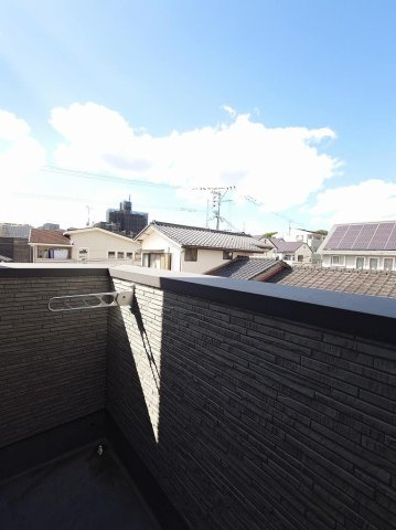 speranza二日市のバルコニー|陽当たり良好なバルコニーです