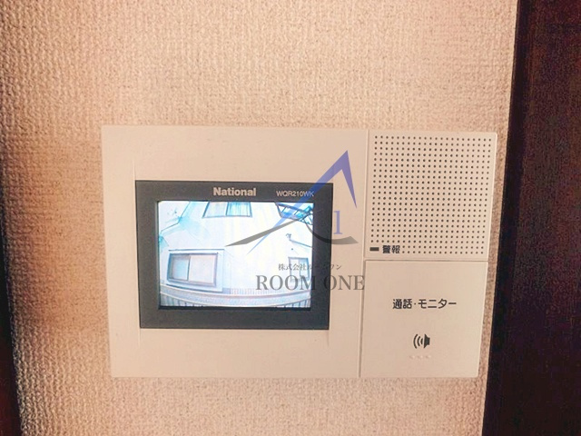 ハッピークローバーのセキュリティ|モニター付きインターホンです。