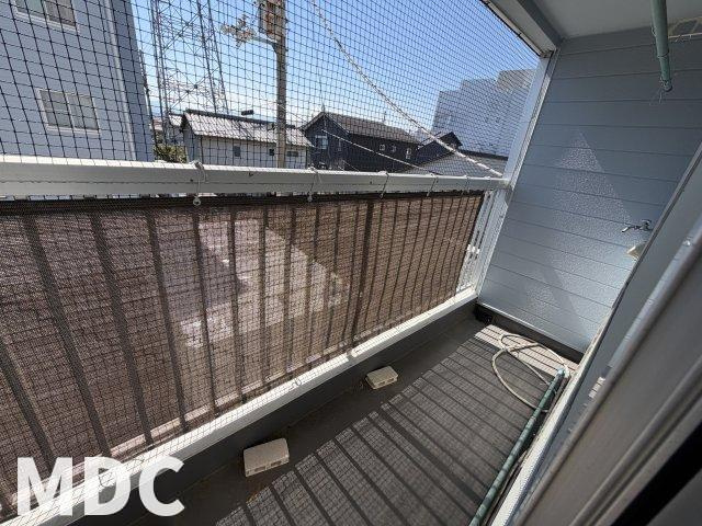 ギャラック国府Iのバルコニー