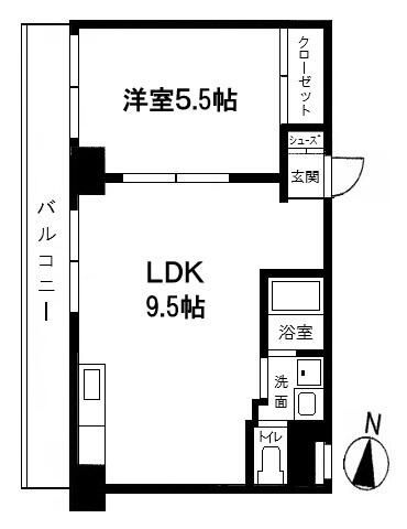 田無富士パ－ムの間取り