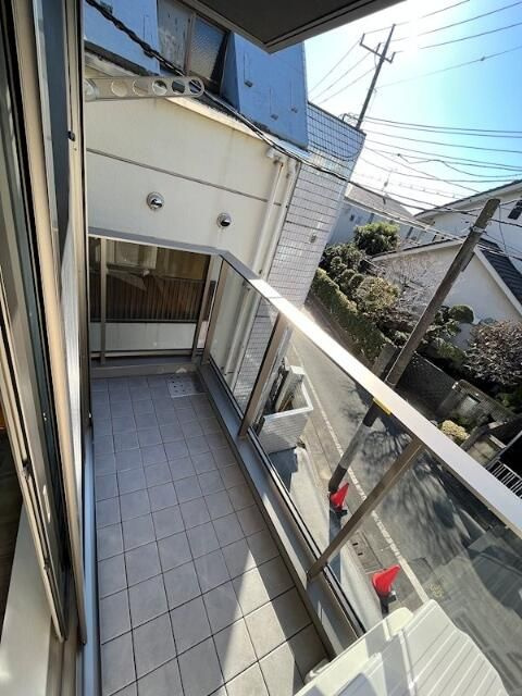 ＫＮパレス石神井公園のバルコニー
