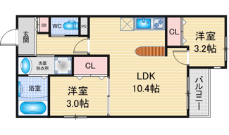 【間取り】 | XIA proto | 略図の為、現状優先