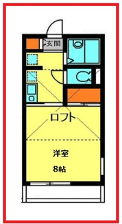 【間取り】 | ニイホリハイツⅡ