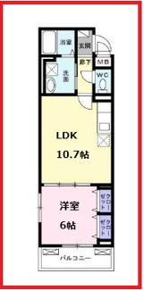 【間取り】 | エリゼ綾瀬
