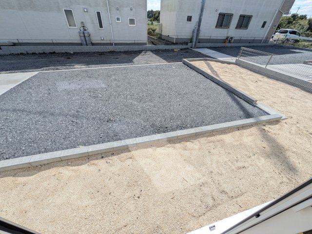 小美玉市羽刈　第5　新築戸建て　2号棟の庭