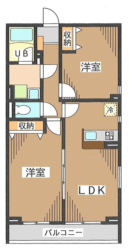 ＦＬＥＸ４１２の間取り|間取りです。