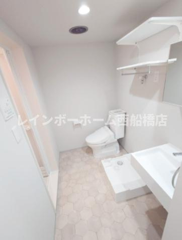 NKクレール南流山の洗面所
