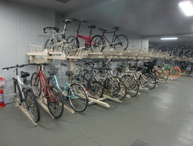【設備】 | パークハビオ渋谷本町レジデンス | 自転車置き場。