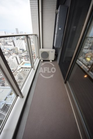 松屋タワーのバルコニー|松屋タワー　バルコニー