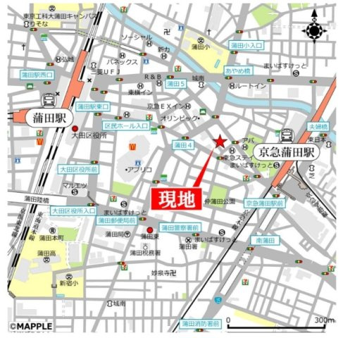 Lilas Vesta(リラ　ヴェスタ)の地図