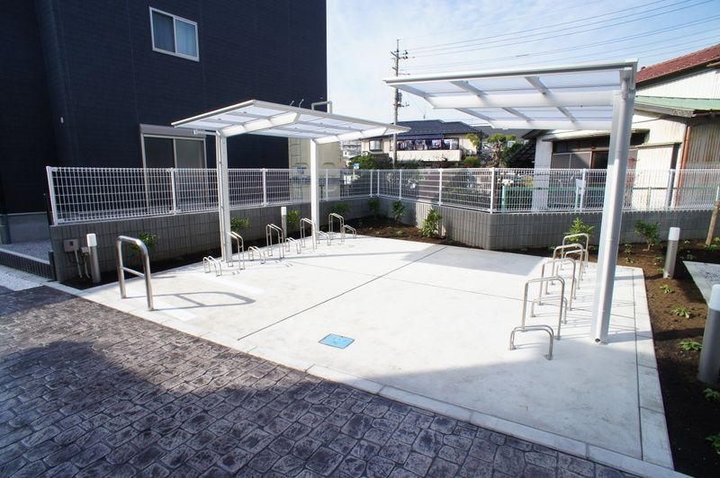 リブリ・riccoⅠのその他共用部分|敷地内自転車置き場有り☆