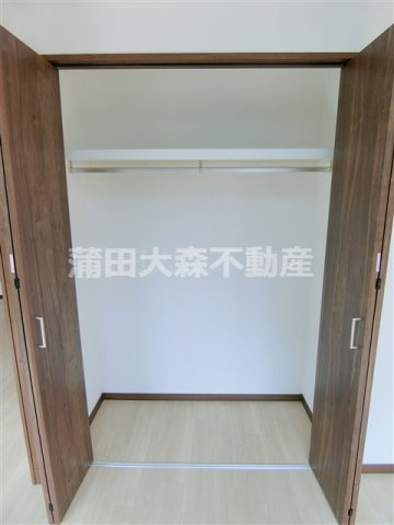 Lotso平和島の収納|洋室の収納　クローゼット