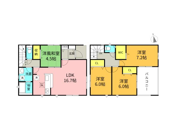 碧南市志貴崎町第4　新築戸建＜1号棟＞の外観