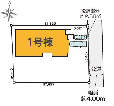 水戸市見川4期　新築戸建　の区画図