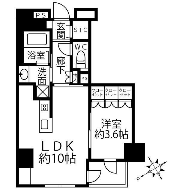 クリオラベルヴィ新富町(クリオラベルヴィシントミチョウ)