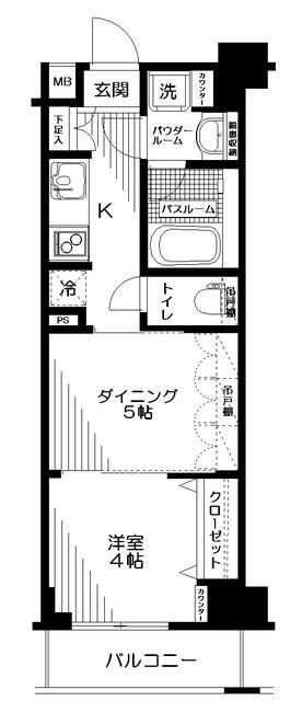 日神デュオステージ浅草三筋の間取り