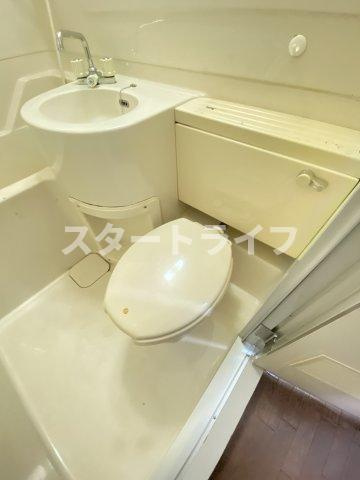 大阪市淀川区三国本町３丁目の賃貸マンションのトイレ