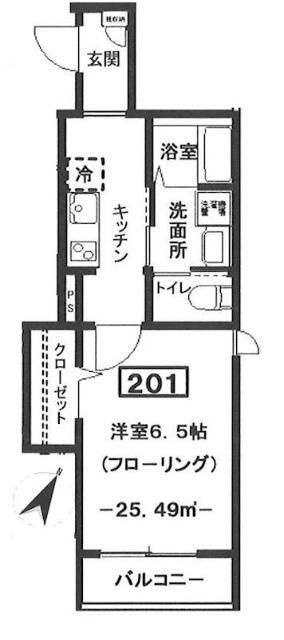 ルミエール小竹町の間取り