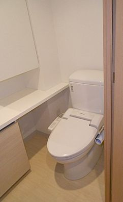 メイクスデザイン清澄白河アジールコートのトイレ