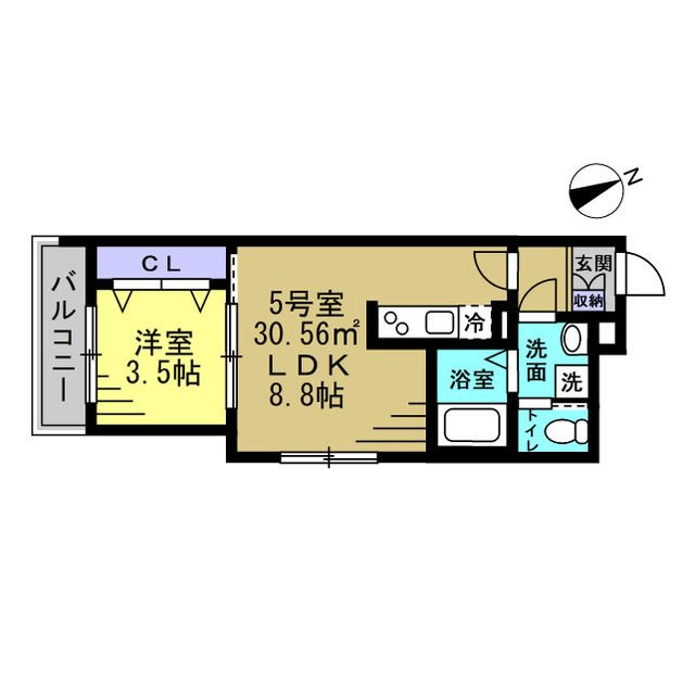 ５５−１ 船橋の間取り