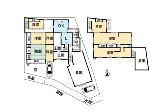【間取り】 | 北白川山ノ元町　中古戸建　【土地89坪・南庭あり】
