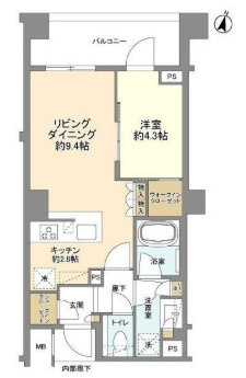 【間取り】 | ブランズ西小山