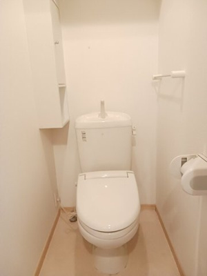 【トイレ】 | オルビエート　Ⅱ | 清潔感のあるトイレです
