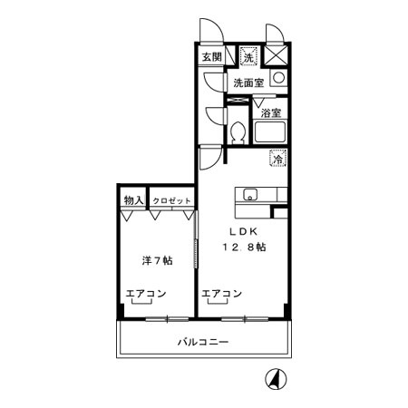 ベース・ブリッジの間取り