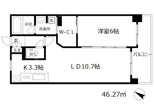 ディオ梅田の間取り|ディオ梅田　間取り