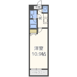 【間取り】 | フジパレス津久野 Ⅱ番館