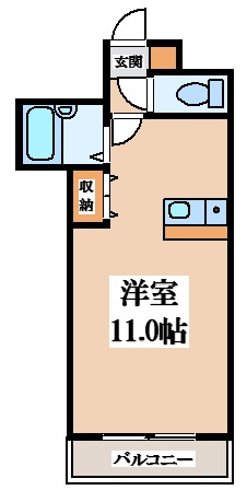 【間取り】 | ハイグレース長田