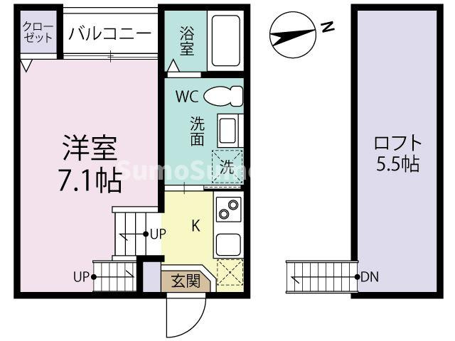 エルグランデCの間取り