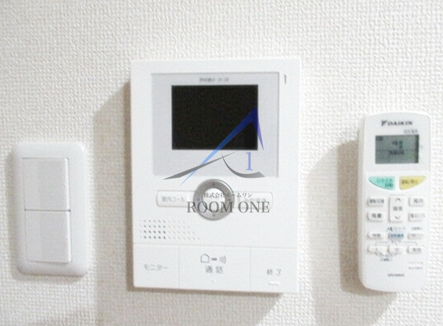 グランメールのセキュリティ|モニター付きインターホンです。