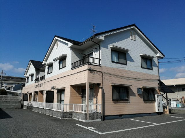 岡山市南区浜野２丁目のアパートの外観