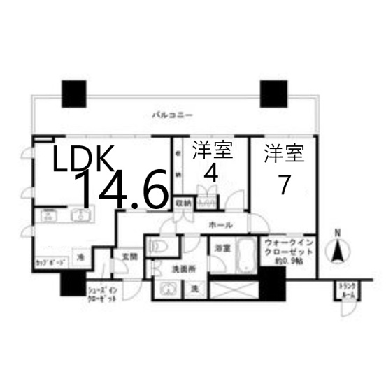 【間取り】 | タワー・ザ・ファースト名古屋栄