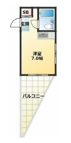 ウェザーコック近野の間取り