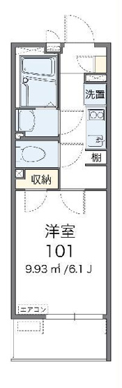 【間取り】 | レオネクストアドバンス殿町Ⅱ | 代表的な間取のため実際の間取…